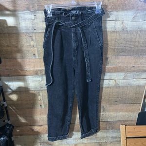 Abercrombie & Fitch Mom Jeans Black 24 00